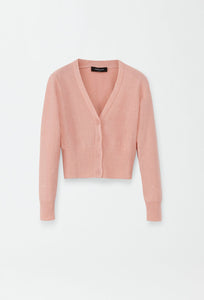 Fabiana Filippi Peach Cardigan with Shimmer