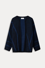 Load image into Gallery viewer, Pom Midnight Blue Cardigan
