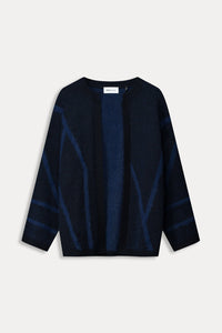 Pom Midnight Blue Cardigan