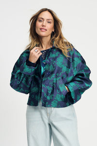 Pom Floral Jaquard Jacket