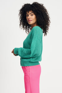 Pom Green Cardigan