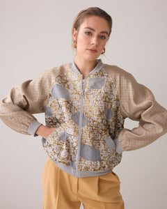 Summum Jaquard Bomber Jacket