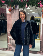 Load image into Gallery viewer, Emme Sem Faux-Fur in Navy
