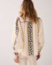 Load image into Gallery viewer, Summum Embroidered Blouse in Cream
