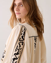 Load image into Gallery viewer, Summum Embroidered Blouse in Cream
