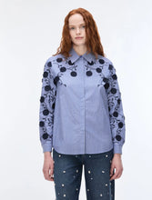 Load image into Gallery viewer, iBlues Ghiglia Shirt Navy Stripes
