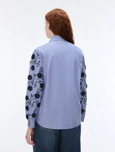Load image into Gallery viewer, iBlues Ghiglia Shirt Navy Stripes

