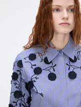 Load image into Gallery viewer, iBlues Ghiglia Shirt Navy Stripes
