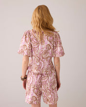 Load image into Gallery viewer, Summum Bow Tie Print Blouse
