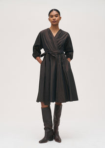 Rosso35 Black Belted Dress