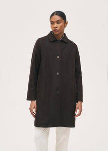 Rosso35 Blue Wool Coat
