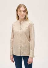 Load image into Gallery viewer, Rosso35 Blue Striped Shirt
