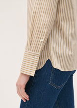 Load image into Gallery viewer, Rosso35 Blue Striped Shirt
