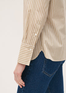 Rosso35 Blue Striped Shirt