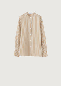 Rosso35 Blue Striped Shirt