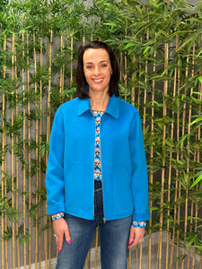 Emme Betulla Jacket in Turquoise