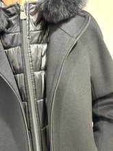 Load image into Gallery viewer, Cinzia Rocca Alpaca Wool Parka in Black
