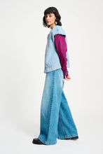 Load image into Gallery viewer, Pom Blue Fur Gilet
