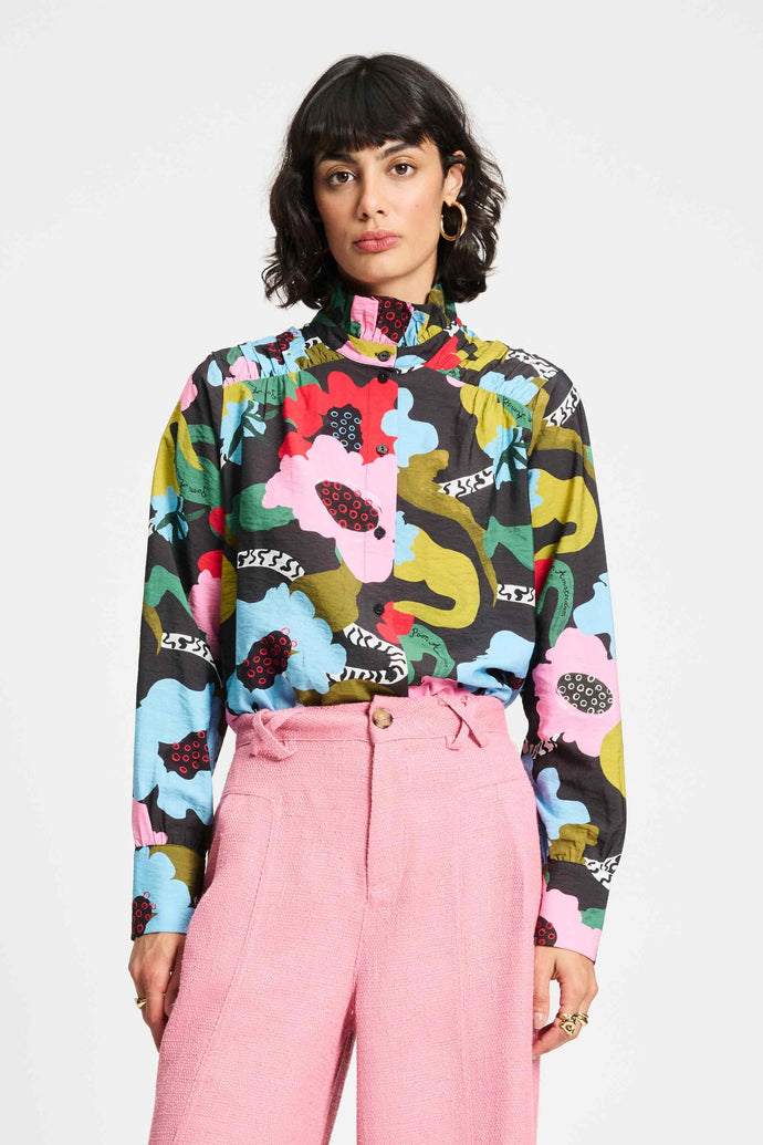 Pom Autumn Garden Blouse