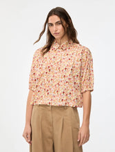 Load image into Gallery viewer, Iblues abito shirt cream pink &amp; green florals

