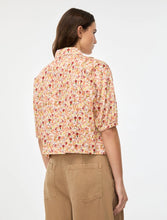 Load image into Gallery viewer, Iblues abito shirt cream pink &amp; green florals
