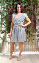 Load image into Gallery viewer, IRO Izabel Dress in Silver
