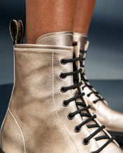 Load image into Gallery viewer, NeroGiardini Metallic Laced Boot
