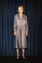 Load image into Gallery viewer, Luisa Cerano Maxi Shiny Look Dress
