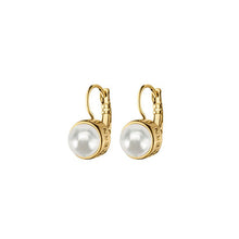 Load image into Gallery viewer, Dyrberg/Kern Lulu White Pearl Earrings
