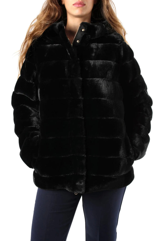 Emme Sem Faux-Fur in Underwood