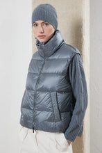 Load image into Gallery viewer, Peserico Puffy Vest in Slate
