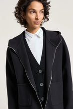 Load image into Gallery viewer, Peserico Cashmere Wool-Blend Jacket in Nvay
