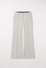 Load image into Gallery viewer, Luisa Cerano Bootcut Pants with Slit Hem in Stone
