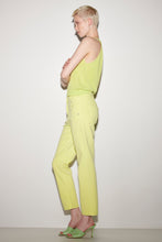 Load image into Gallery viewer, Luisa Cerano Halterneck Top in Lime
