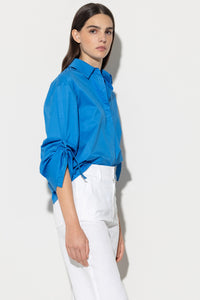 Luisa Cerano Shirt Blouse with Strap Ties