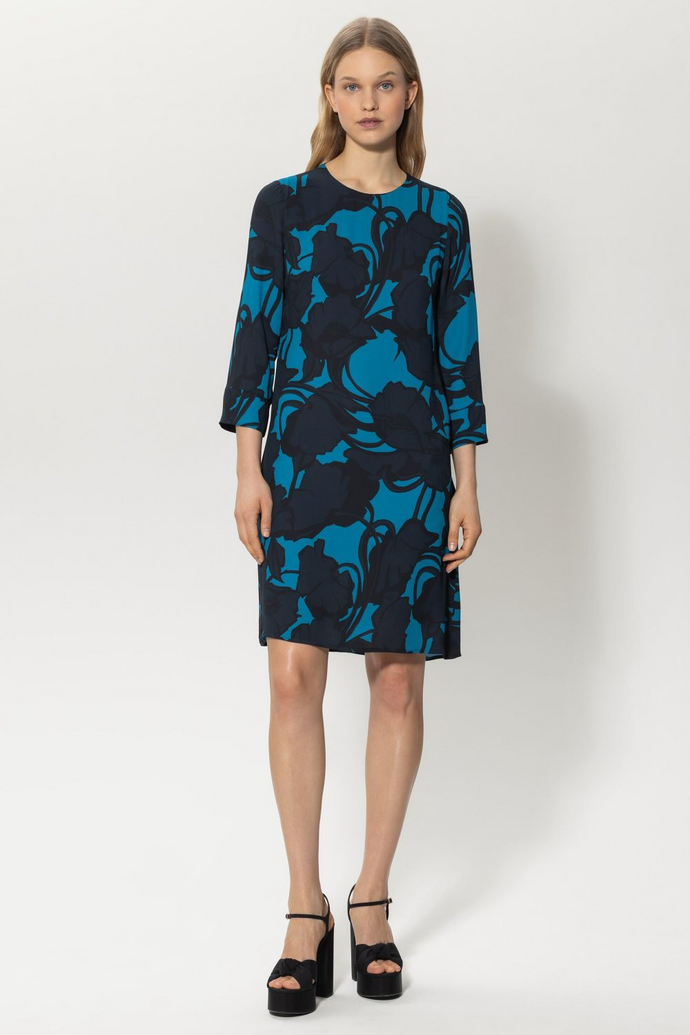 Luisa Cerano Dress with Floral Print
