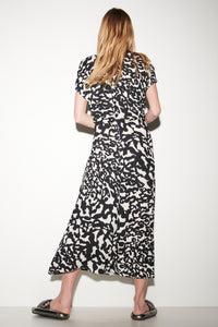 Luisa Cerano Maxi Animal Printed Dress