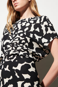 Luisa Cerano Maxi Animal Printed Dress