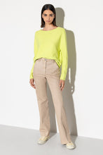 Load image into Gallery viewer, Luisa Cerano Pullover in Lime

