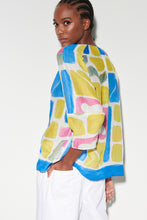 Load image into Gallery viewer, Luisa Cerano Tunic Blouse with Ethnic Print
