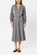 Load image into Gallery viewer, Luisa Cerano Maxi Shiny Look Dress

