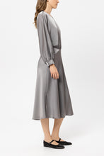 Load image into Gallery viewer, Luisa Cerano Maxi Shiny Look Dress
