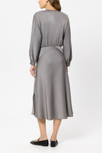 Load image into Gallery viewer, Luisa Cerano Maxi Shiny Look Dress
