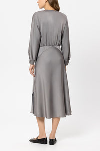 Luisa Cerano Maxi Shiny Look Dress