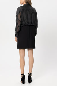 Luisa Cerano Mesh Shirt Jacket
