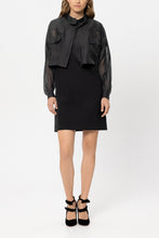 Load image into Gallery viewer, Luisa Cerano Mesh Shirt Jacket
