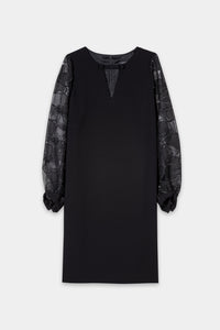 Luisa Cerano Midi Dress with Detail