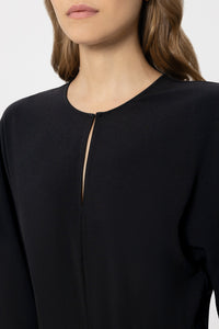 Luisa Cerano Maxi Shiny Look Dress