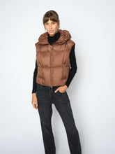 Load image into Gallery viewer, Mos Mosh Kiara Tally Down Vest in Downtown Brown
