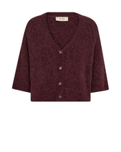 Load image into Gallery viewer, Mos Mosh Thora Lizet Knit Cardigan in Port Royal

